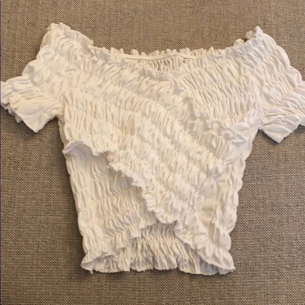 Off The Shoulder Crop Top